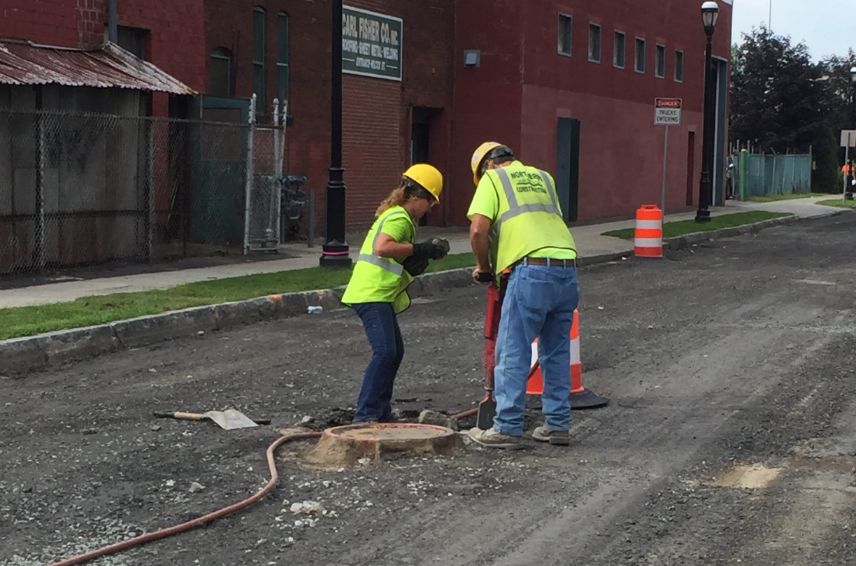 road construction