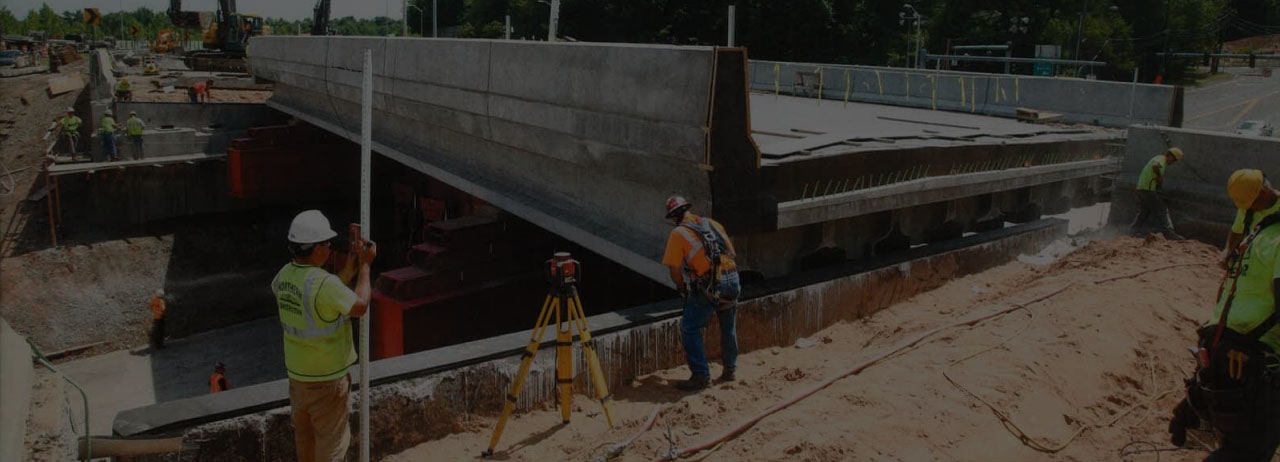 I-84 bridge construction