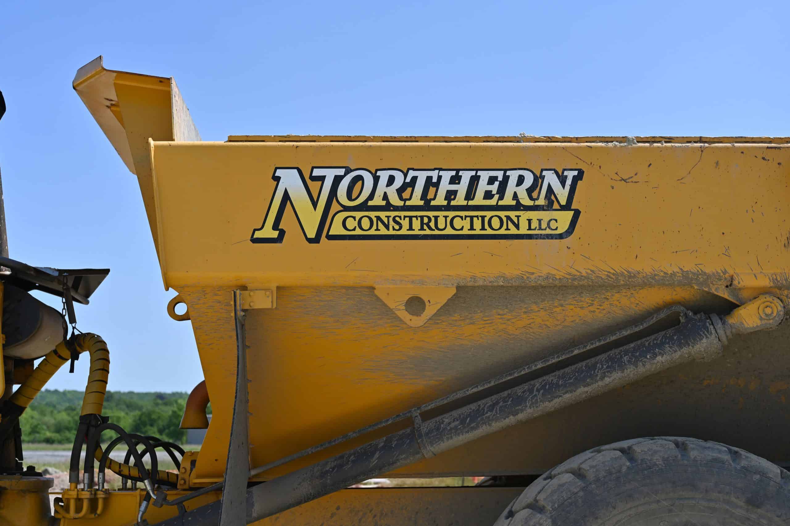 Northern Construction Yellow Truck
