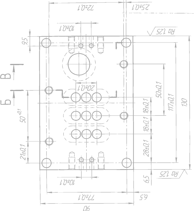 blueprint of construction project