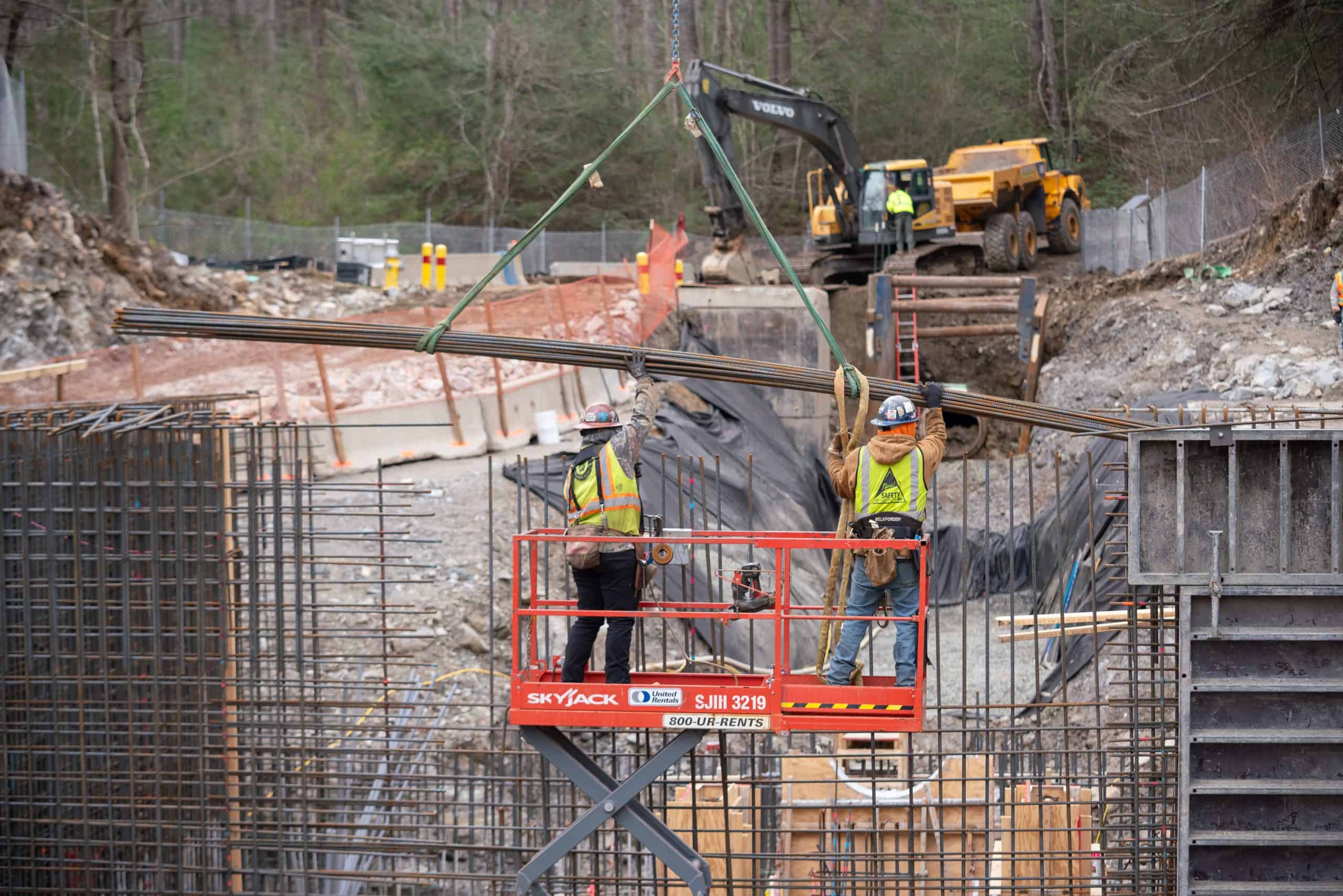pipeline construction project